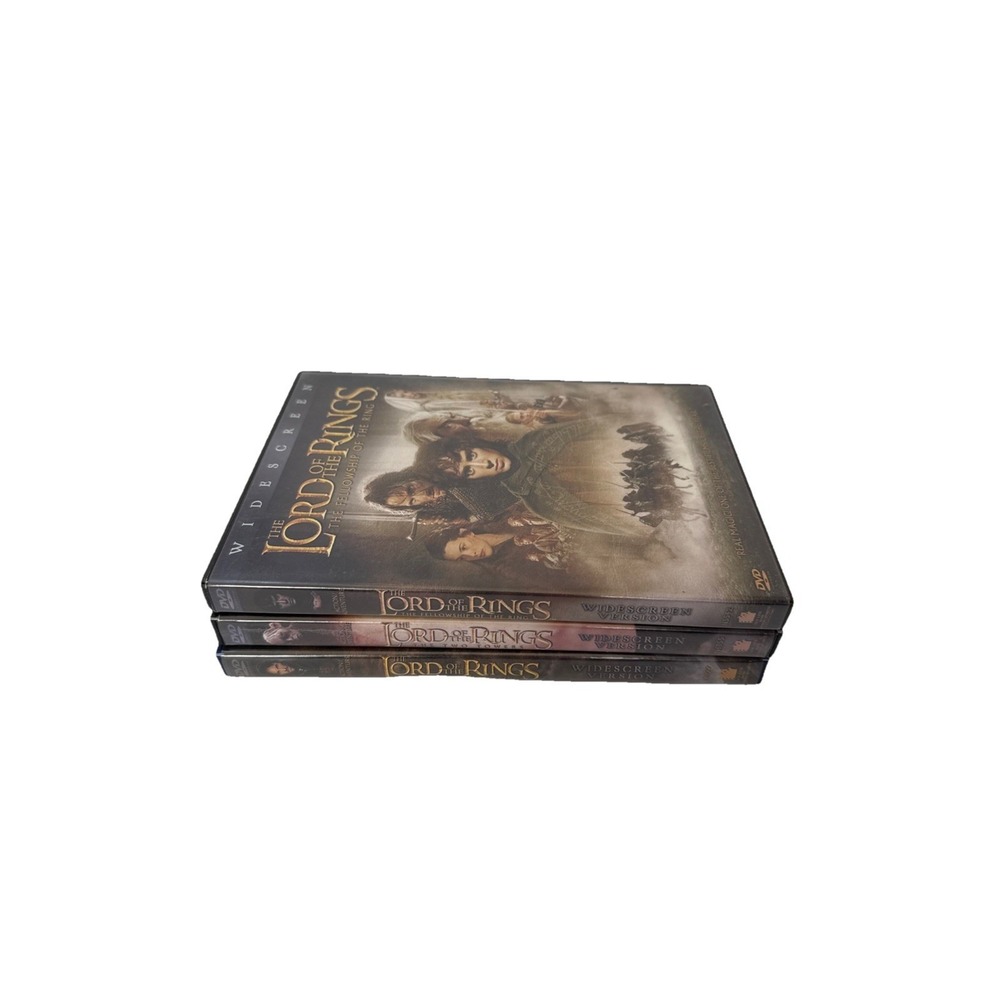 Lord of the Rings Trilogy (DVD, Widescreen Edition, Special Editions, Like New)